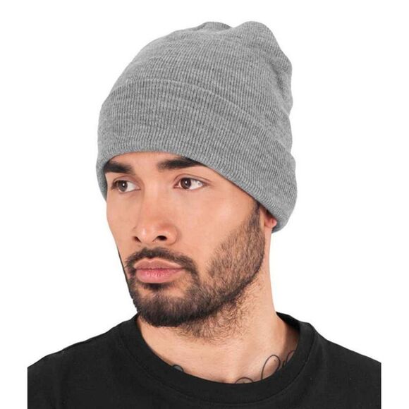 Flexfit Unisex Adult Heavyweight Beanie / Heather Grey - Picture 3 of 3